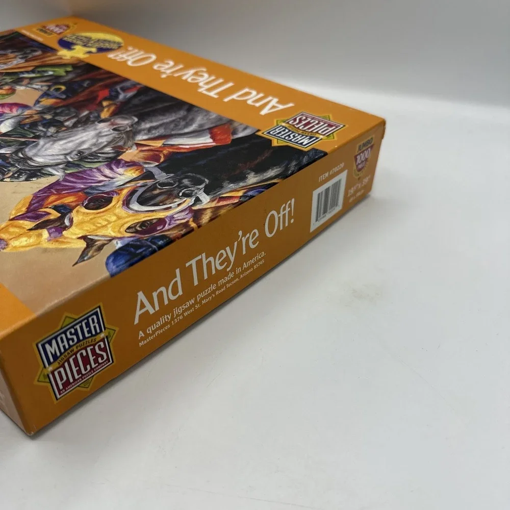 Master Pieces Puzzle 1000pc Jumbo 
